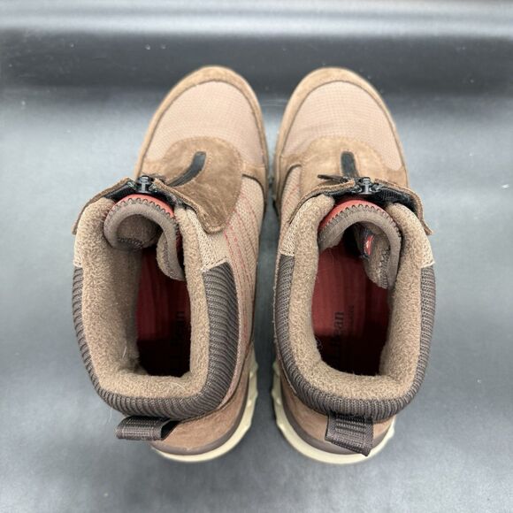 LL Bean Sneaker 5 Men's Size 8.5 M Brown Suede Waterproof Insulated Winter Boots - Picture 5 of 7